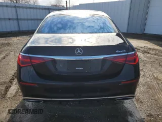 2022 Mercedes-Benz S 580 with VIN W1K6G7GB7NA079745, listed as a Copart auction lot 88759915 with 53,394 mi miles and Clean Title. Bid and sale history available at DreamBid. Image 6.
