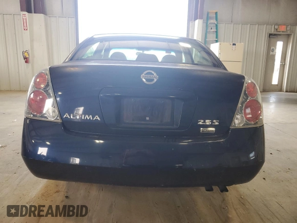 2006 Nissan Altima S with VIN 1N4AL11D06C242075, listed as a Copart auction lot 62236025 with 124,525 mi miles and Salvage title. Bid and sale history available at DreamBid. Image 6.