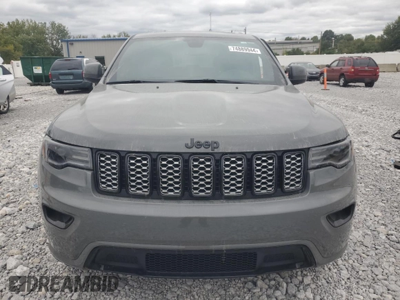2022 Jeep Grand Cherokee WK Laredo E with VIN 1C4RJFAG8NC114305, listed as a Copart auction lot 74889944 with 13,798 mi miles and Salvage Title. Bid and sale history available at carsss.com. Image 5.
