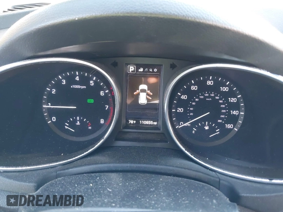 2018 Hyundai Santa Fe 2.0T z VIN 5XYZU4LA1JG516466, wystawiony jako IAAI lot #42265607 z przebiegiem 110 655 mil mil oraz . Historia ofert i sprzedaży dostępna na DreamBid. Obrazek 7.