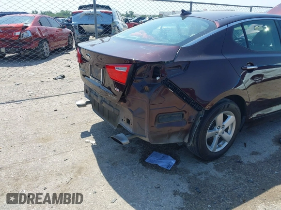 2014 Kia Optima LX with VIN 5XXGM4A70EG273483, listed as a IAAI auction lot 42402765 with 129,770 mi miles and . Bid and sale history available at DreamBid. Image 6.