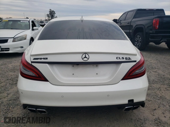 2016 Mercedes-Benz CLS-Class CLS 63 AMG S-Model with VIN WDDLJ7GB0GA180049, listed as a Copart auction lot 45005444 with 56,689 mi miles. Bid and sale history available at carsss.com. Image 6.