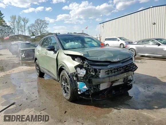 2023 Kia Sportage X-Pro Prestige z VIN 5XYK7CAF7PG030268, wystawiony jako Copart lot #50506435 z przebiegiem 5 048 mil mil oraz Szkoda całkowita • Salvage title. Historia ofert i sprzedaży dostępna na DreamBid. Obrazek 14.