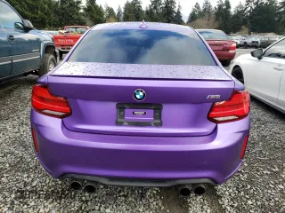 2018 BMW M2 with VIN WBS1J5C50JVD35796, listed as a Copart auction lot 45291024 with 28,956 mi miles. Bid and sale history available at carsss.com. Image 6.