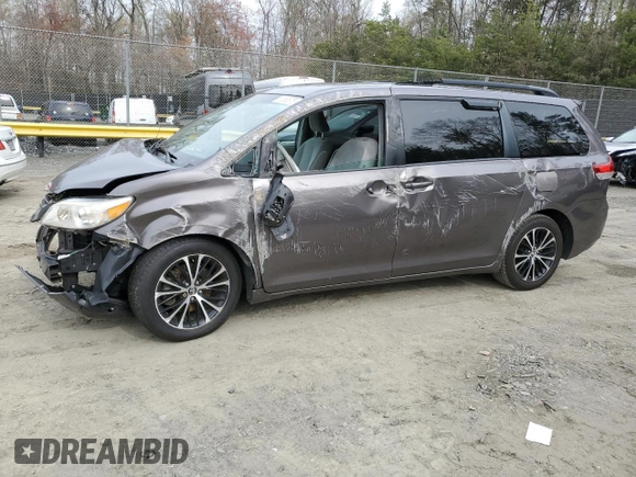 2013 Toyota Sienna LE AAS with VIN 5TDKK3DC1DS354105, listed as a Copart auction lot 51360675 with 114,973 mi miles and Salvage Title. Bid and sale history available at DreamBid. Image 1.