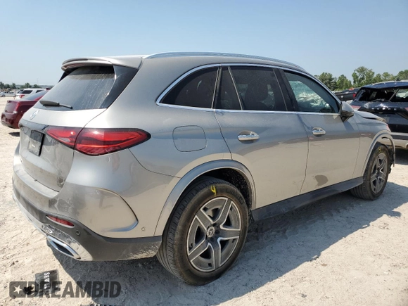 2023 Mercedes-Benz GLC with VIN W1NKM4GBXPU017525, listed as a Copart auction lot 68324504 with 30,059 mi miles and Salvage Title. Bid and sale history available at carsss.com. Image 3.