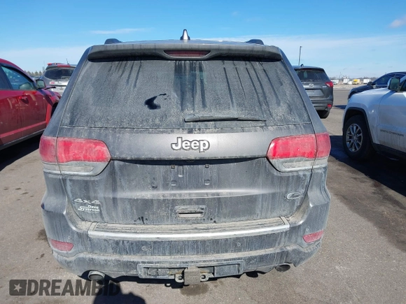 2017 Jeep Grand Cherokee Overland with VIN 1C4RJFCG4HC646281, listed as a IAAI auction lot 41661427 with 205,852 mi miles. Bid and sale history available at carsss.com. Image 16.