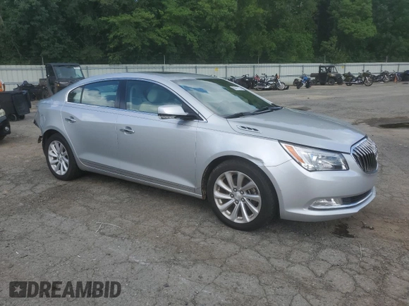 2016 Buick LaCrosse Leather with VIN 1G4GB5G31GF127395, listed as a Copart auction lot 60417175 with 87,506 mi miles and Salvage title. Bid and sale history available at DreamBid. Image 4.