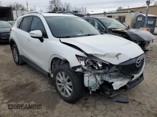 2015 Mazda CX-5 Sport with VIN JM3KE4BY6F0485829, listed as a Copart auction lot 44471265 with 147,699 mi miles and Salvage Title. Bid and sale history available at carsss.com. Image 4.