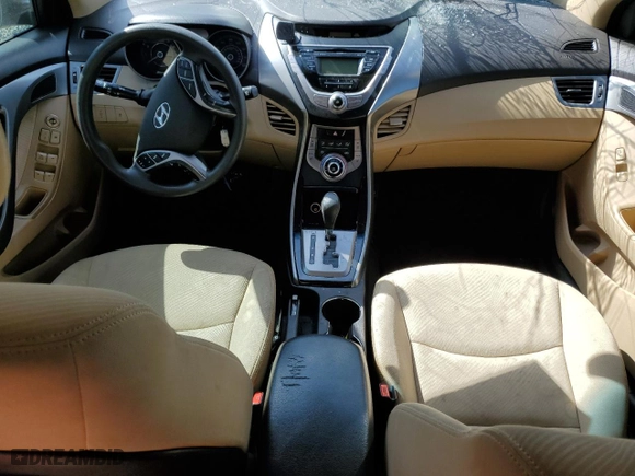 2013 Hyundai Elantra Limited PZEV with VIN 5NPDH4AE6DH178998, listed as a Copart auction lot 51483005 with 183,314 mi miles and Salvage Title. Bid and sale history available at carsss.com. Image 8.