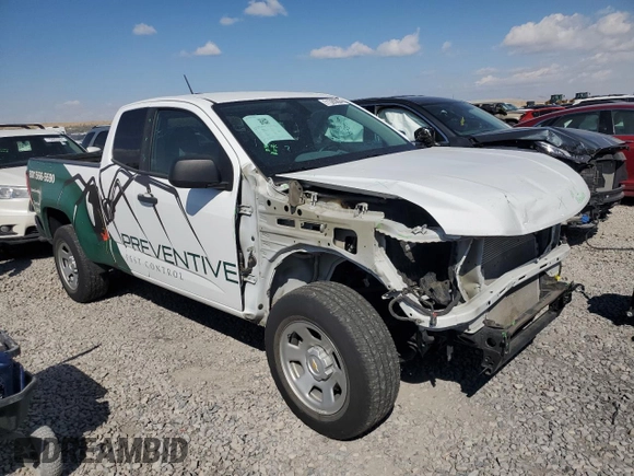 2021 Chevrolet Colorado 2WD Work Truck with VIN 1GCHSBEA0M1207692, listed as a Copart auction lot 71365804 with 64,382 mi miles and Salvage title. Bid and sale history available at DreamBid. Image 4.