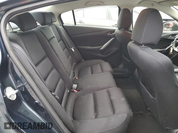 2015 Mazda 6 i Sport with VIN JM1GJ1U57F1203350, listed as a Copart auction lot 43752845 with 134,878 mi miles and Salvage Title. Bid and sale history available at carsss.com. Image 10.