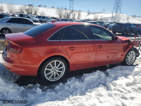 2014 Audi A4 Premium Plus with VIN WAUFFAFL3EN010397, listed as a Copart auction lot 46093875 with 132,208 mi miles and Salvage Title. Bid and sale history available at carsss.com. Image 3.
