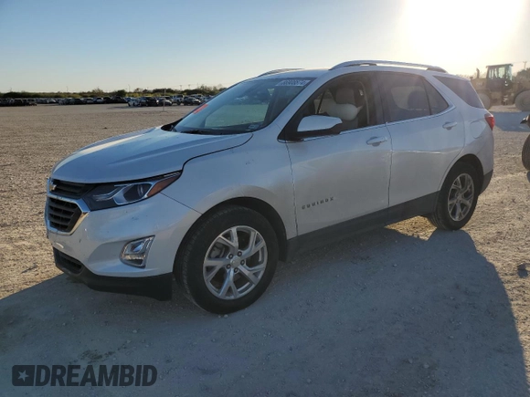 2020 Chevrolet Equinox LT with VIN 3GNAXLEX9LS710641, listed as a Copart auction lot 86908874 with 76,845 mi miles and Salvage Title. Bid and sale history available at carsss.com. Image 1.