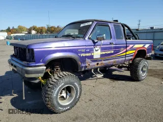 1988 Ford Ranger with VIN 1FTCR15T2JPB74849, listed as a Copart auction lot 77037424 with 58,261 mi miles and Clean Title. Bid and sale history available at carsss.com. Image 1.