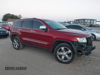 2013 Jeep Grand Cherokee Limited with VIN 1C4RJEBT4DC575859, listed as a IAAI auction lot 40405799 with 162,812 mi miles. Bid and sale history available at carsss.com. Image 1.