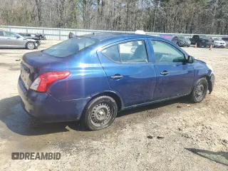 2012 Nissan Versa S with VIN 3N1CN7AP7CL824039, listed as a Copart auction lot 47876405 with 227,126 mi miles and Salvage Title. Bid and sale history available at carsss.com. Image 3.