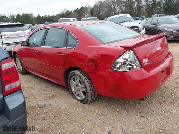 2012 Chevrolet Impala LT Fleet with VIN 2G1WG5E36C1161623, listed as a IAAI auction lot 41761317 with 100,204 mi miles. Bid and sale history available at carsss.com. Image 3.