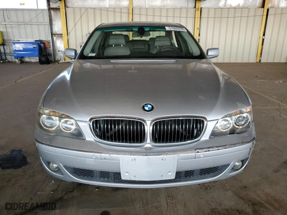 2006 BMW 7 Series 750Li with VIN WBAHN835X6DT33069, listed as a Copart auction lot 51069295 with 71,094 mi miles and Salvage Title. Bid and sale history available at carsss.com. Image 5.