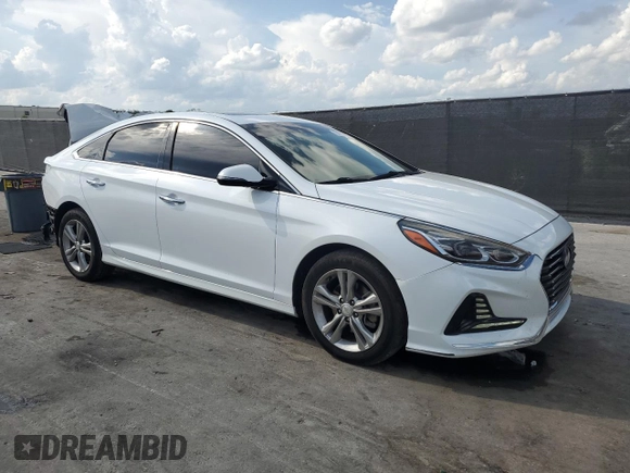 2018 Hyundai Sonata Sport with VIN 5NPE34AF3JH670704, listed as a Copart auction lot 51283555 with 87,811 mi miles and Salvage Title. Bid and sale history available at carsss.com. Image 4.