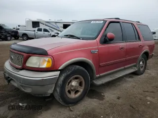 2002 Ford Expedition Eddie Bauer with VIN 1FMRU17L42LA92423, listed as a Copart auction lot 87807995 with 335,727 mi miles and Salvage title. Bid and sale history available at DreamBid. Image 1.
