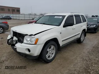 2007 Jeep Grand Cherokee Laredo z VIN 1J8HR48P17C616924, wystawiony jako Copart lot #43390805 z przebiegiem 180 141 mil mil oraz Szkoda całkowita • Salvage title. Historia ofert i sprzedaży dostępna na DreamBid. Obrazek 1.