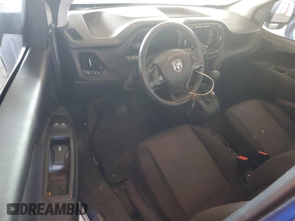 2015 Ram ProMaster City Cargo Tradesman SLT with VIN ZFBERFBT5F6952068, listed as a Copart auction lot 71799084 with 83,411 mi miles and Salvage Title. Bid and sale history available at DreamBid. Image 8.
