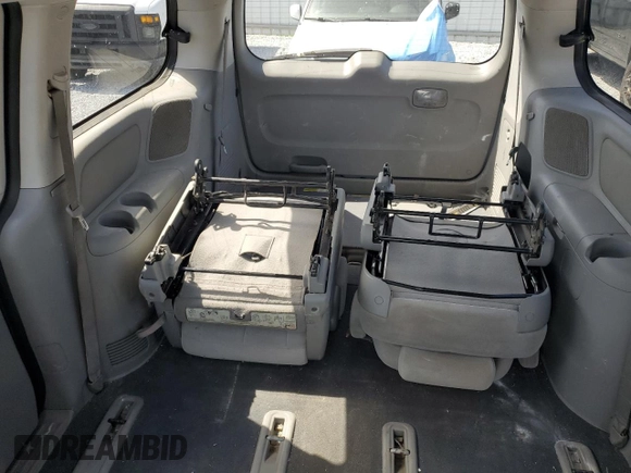 2008 Kia Sedona LX with VIN KNDMB233986220663, listed as a Copart auction lot 54321825 with 125,504 mi miles and Salvage Title. Bid and sale history available at DreamBid. Image 10.