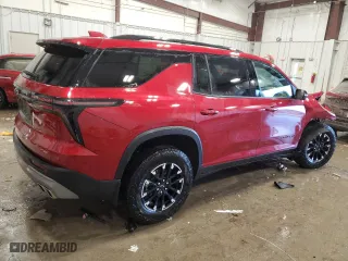 2024 Chevrolet Traverse AWD Z71 with VIN 1GNEVJKS6RJ170762, listed as a Copart auction lot 41400015 with 7,746 mi miles and Salvage Title. Bid and sale history available at carsss.com. Image 3.