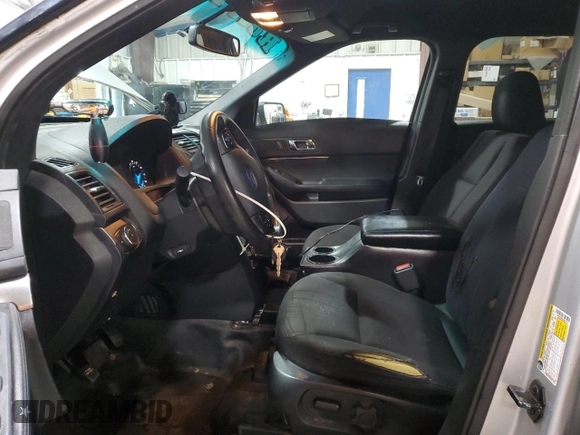 2016 Ford Utility Police Interceptor with VIN 1FM5K8AR0GGA62720, listed as a Copart auction lot 81666894 with 181,768 mi miles and Salvage Title. Bid and sale history available at carsss.com. Image 7.
