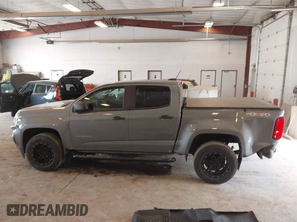 2022 Chevrolet Colorado 4WD Work Truck with VIN 1GCGTBEN8N1181467, listed as a IAAI auction lot 42411033 with 47,024 mi miles and . Bid and sale history available at DreamBid. Image 14.