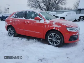 2016 Audi Q3 Prestige with VIN WA1GFCFS0GR012771, listed as a Copart auction lot 85825794 with 3,916 mi miles and Clean title. Bid and sale history available at DreamBid. Image 4.