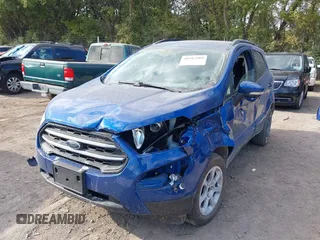 2019 Ford EcoSport SE with VIN MAJ6S3GL2KC289329, listed as a IAAI auction lot 40582909 with 82,156 mi miles and . Bid and sale history available at DreamBid. Image 6.