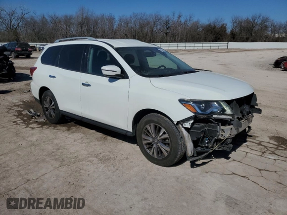 2018 Nissan Pathfinder SV with VIN 5N1DR2MN7JC673503, listed as a Copart auction lot 45830355 with 109,242 mi miles and Salvage Title. Bid and sale history available at carsss.com. Image 4.