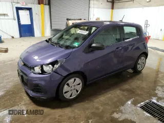 2016 Chevrolet Spark LS with VIN KL8CB6SA1GC590808, listed as a Copart auction lot 48852035 with 95,781 mi miles and Salvage Title. Bid and sale history available at carsss.com. Image 1.
