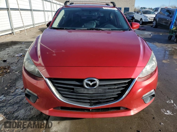 2014 Mazda 3 i Grand Touring with VIN JM1BM1M7XE1173004, listed as a Copart auction lot 81612564 with 140,891 mi miles and Salvage Title. Bid and sale history available at DreamBid. Image 5.