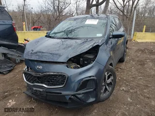 2021 Kia Sportage LX with VIN KNDPM3AC0M7896911, listed as a IAAI auction lot 41511998 with 78,461 mi miles. Bid and sale history available at carsss.com. Image 17.