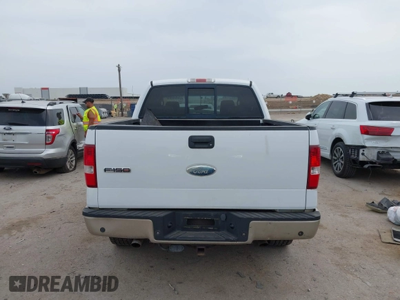 2008 Ford F-150 XLT with VIN 1FTPW12V88FA45708, listed as a IAAI auction lot 42069177 with 188,921 mi miles. Bid and sale history available at carsss.com. Image 16.