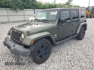 2008 Jeep Wrangler Unlimited Sahara with VIN 1J4GB59188L511414, listed as a Copart auction lot 65161674 with 143,706 mi miles and Clean title. Bid and sale history available at DreamBid. Image 1.