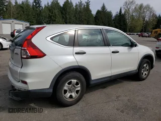 2016 Honda CR-V LX with VIN 5J6RM4H36GL089433, listed as a Copart auction lot 52328515 with 136,550 mi miles and Salvage Title. Bid and sale history available at carsss.com. Image 3.