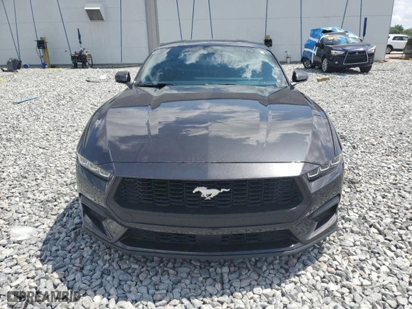 2024 Ford Mustang EcoBoost with VIN 1FA6P8TH4R5111520, listed as a Copart auction lot 51135115 with 4,611 mi miles and Salvage Title. Bid and sale history available at carsss.com. Image 5.