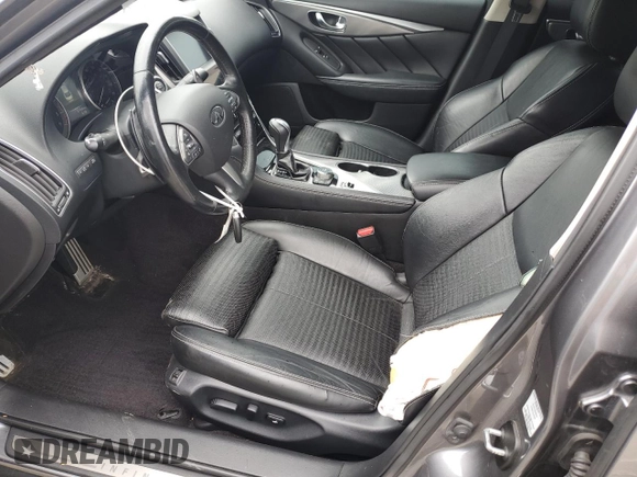 2015 Infiniti Q50 Premium z VIN JN1BV7AR3FM392685, wystawiony jako Copart lot #63233075 z przebiegiem 71 164 mil mil oraz Szkoda całkowita • Salvage title. Historia ofert i sprzedaży dostępna na DreamBid. Obrazek 7.