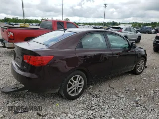 2011 Kia Forte EX with VIN KNAFU4A26B5361922, listed as a Copart auction lot 54936544 with 155,406 mi miles and Salvage Title. Bid and sale history available at carsss.com. Image 3.