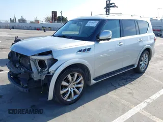 2012 Infiniti QX56 7-passenger with VIN JN8AZ2NF9C9517238, listed as a IAAI auction lot 42040522 with 165,088 mi miles. Bid and sale history available at carsss.com. Image 19.