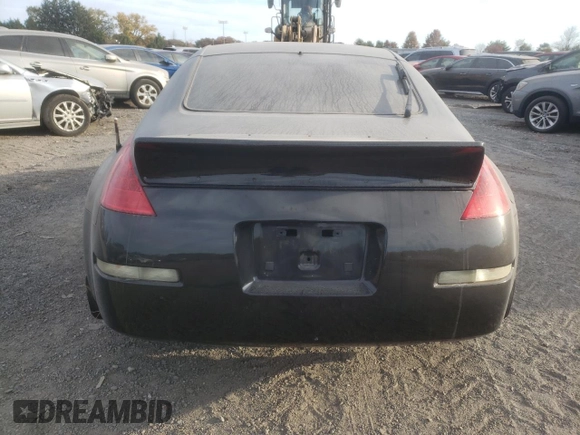 2007 Nissan 350Z with VIN JN1BZ34D37M504870, listed as a Copart auction lot 74778484 with 103,289 mi miles and Salvage Title. Bid and sale history available at DreamBid. Image 6.