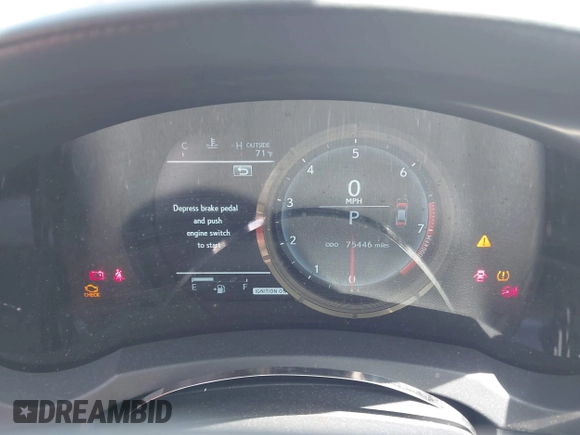 2016 Lexus IS 350 with VIN JTHBE1D21G5022824, listed as a IAAI auction lot 41934297 with 75,446 mi miles and . Bid and sale history available at DreamBid. Image 7.