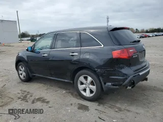 2010 Acura MDX with VIN 2HNYD2H27AH504075, listed as a Copart auction lot 51822935 with 174,471 mi miles and Salvage Title. Bid and sale history available at carsss.com. Image 2.