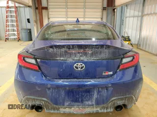 2024 Toyota GR86 Premium with VIN JF1ZNBE19R8758123, listed as a Copart auction lot 41873345 with 17,662 mi miles and Salvage Title. Bid and sale history available at carsss.com. Image 6.