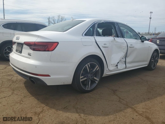 2017 Audi A4 Premium Plus with VIN WAUENAF44HN010890, listed as a Copart auction lot 54467495 with 70,472 mi miles and Clean Title. Bid and sale history available at carsss.com. Image 3.