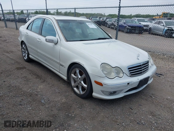2007 Mercedes-Benz C 230 Sport with VIN WDBRF52H87F852754, listed as a IAAI auction lot 42224647 with 121,163 mi miles and . Bid and sale history available at DreamBid. Image 1.
